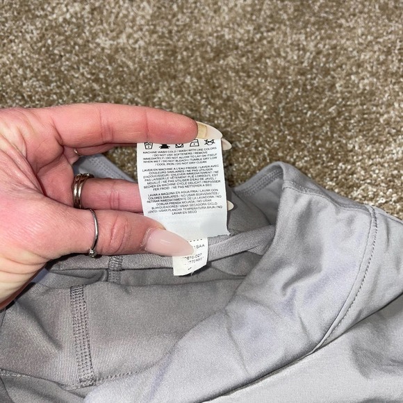 Nike golf skort skirt shorts gray mini circle skater athletic pull on SZ SM - Picture 5 of 10